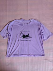 Cute Cat Coffee T-Shirt
