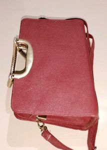 Stylish Red Handbag