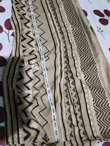 Stylish Beige Printed Kurta