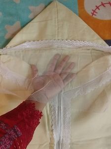 Baby Sleeping Bag With Mosquito Net And Zip And One Free Baby Cotton Dry Sheet