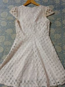 Elegant White Lace Dress