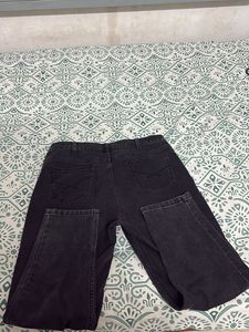 Classic Black Wash Denim Jeans