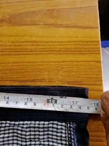 Black Cargo Jogger Pants with Belt