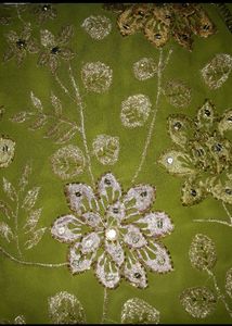 Mehndi Colour Saree