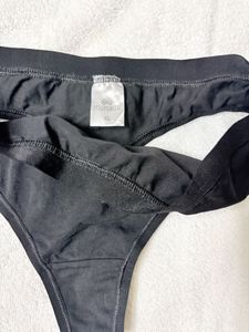 Comfy Black Thong Underwear