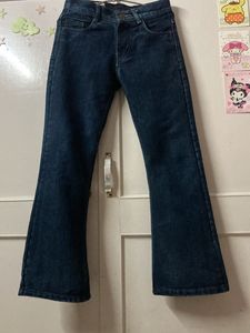 Classic Dark Wash Flare Jeans