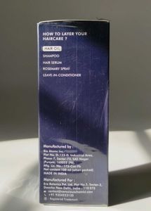 SEALED Conscious Chemist Rosemary Hair Oil
