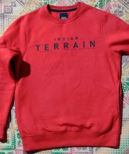 Indian Terrain Red Sweatshirt