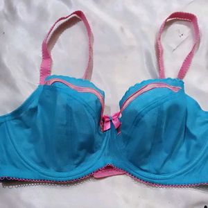 Blue &amp; Pink Bra