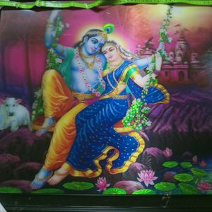 New Big Size- Radhakrishna Frame