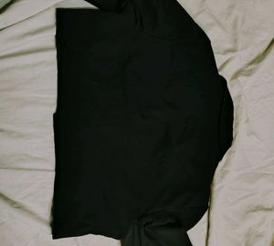 Classic Black Cropped Blazer