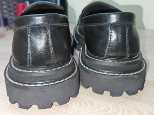 Littlebox - Platform Black Loafers
