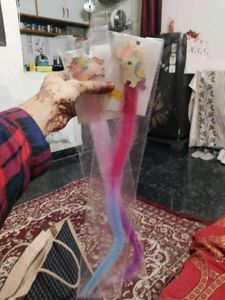 Rainbow Unicorn Colour Full Hair Extensions