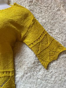 Mustard Knit Top