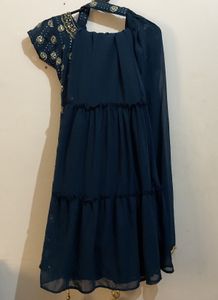 3-piece Embroidered Sharara set