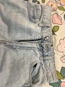 H&amp;M Devided Ribbed Denim Jeans