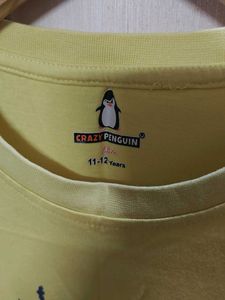 Yellow New York City Graphic T-Shirt