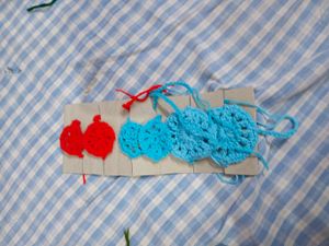 Crocheted rakhis