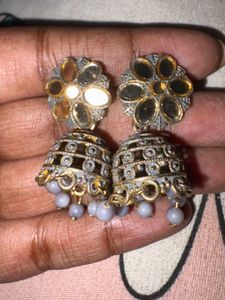 Bohemian Jhumka Earrings