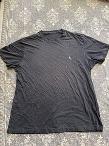 Men's Dark Grey Graphic T-Shirt