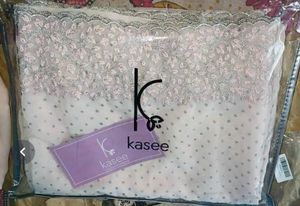 Light Pink Embroidered Saree