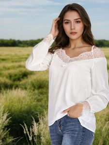 SHEIN BRANDED Lace OFF Shoulder Top