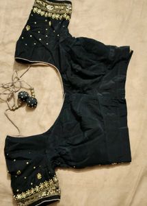 Elegant Black saree