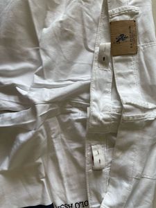 U.S. Polo Assn. White Shorts