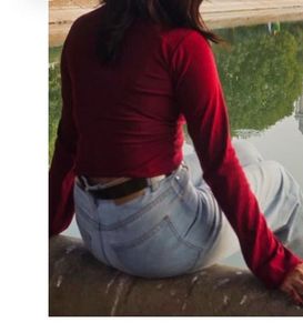Ribbed Flare Sleeve Crop Top