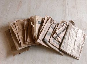 Mix of Brown Wrapping Papers &amp; Bags