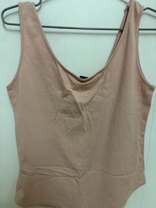 Pink Forever 21 Bodysuit