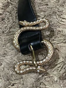 Shein Belts - Snake &amp; Glitter