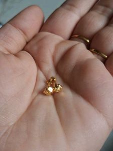 beautiful Gold Stud Earrings