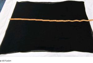 Elegant Black Dupatta beauty look