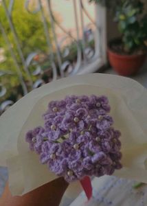 Crochet Baby's Breathe Bouquet