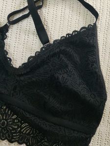 auden Black Lace Bralette