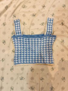 Cute gingham &amp; houndstooth tops