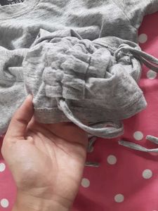 Cute Grey Top (Not Used)