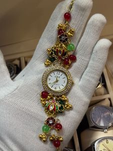 kashmiri anarkali watch bracelet - Free delivery