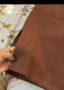 Ribbed Knit Maxi Skirt