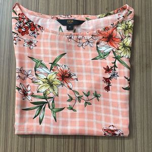 Zink Floral Print Top