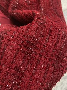 Sparkly Maroon Mini Dress