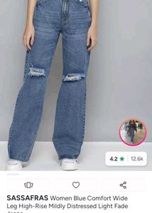 Comfort Wide Leg Jeans