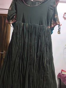 Designer Embellished Anarkali Gown
