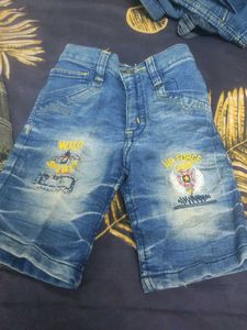 combo Kids Denim Shorts