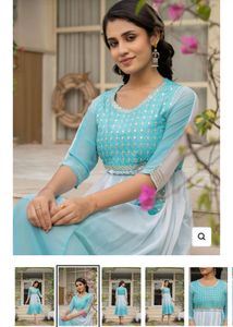 Beautiful Blue Ombre Dress