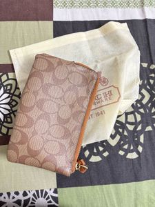 Coach Signature C Wristlet Pouch