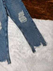 Vero Moda Distressed Blue Denim Jeans