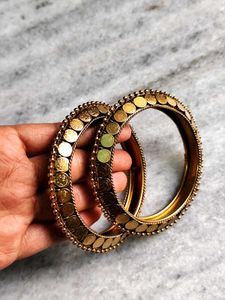 Antique Golden Bangles