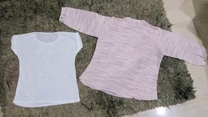 Pack 2 Quantity 👩 Top &amp; Khadi shirt